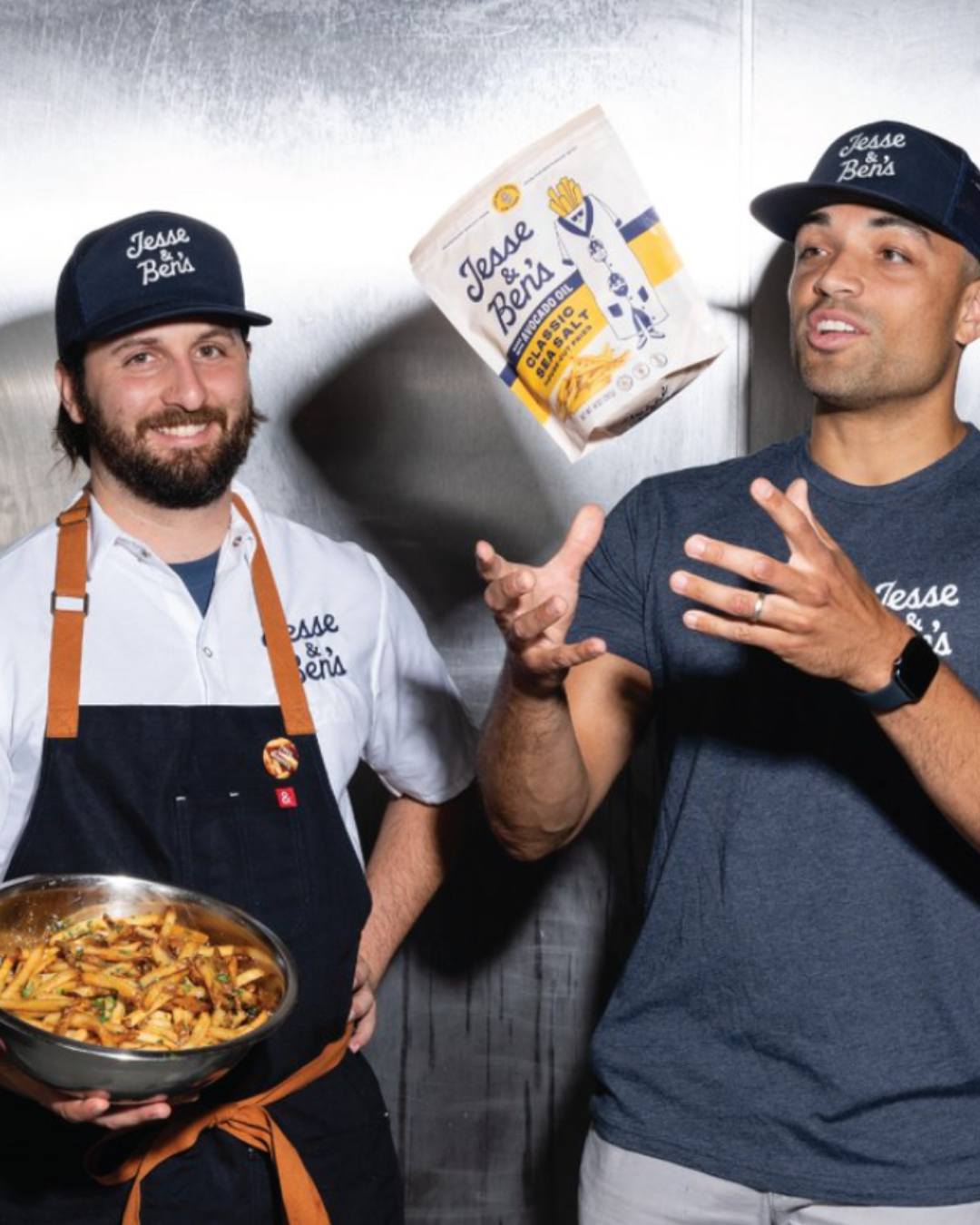 Jesse & Ben DC food founders, frozen fries